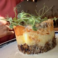 Haggis  at Hendersons in Edinburgh