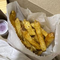 best fries i've had in a bit at Hello! in Medellin