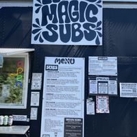 Menu  at Rad Magic Subs in Portland