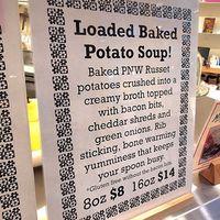 Loaded Baked Potato Soup Special at Rad Magic Subs in Portland
