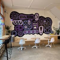 Inside  at Rad Magic Subs in Portland