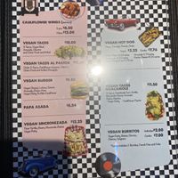 Menu at Snack Stop in Pharr