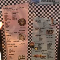 Many vegan dessert options including vanilla and strawberry ice cream  #Veganuary at Snack Stop in Pharr