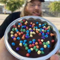 Cosmic brownie! $8 at Sweet Hazel & Co Grab & Go in Salt Lake City