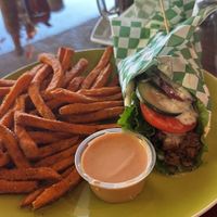 The best sweet potato fries  at Sweet Hazel & Co Grab & Go in Salt Lake City