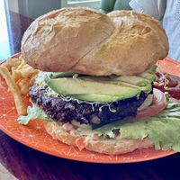 Black Bean burger  at Sweet Hazel & Co Grab & Go in Salt Lake City