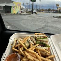 Club sandwich  at Sweet Hazel & Co Grab & Go in Salt Lake City