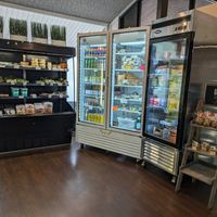 Grocery area at Sweet Hazel & Co Grab & Go in Salt Lake City