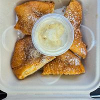 Fried bread with honey butter-a special at Sweet Hazel & Co Grab & Go in Salt Lake City