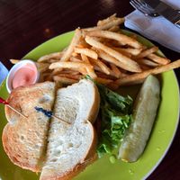 BLTA with fries at Sweet Hazel & Co Grab & Go in Salt Lake City
