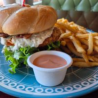 Ranch chick'n sandwich at Sweet Hazel & Co Grab & Go in Salt Lake City