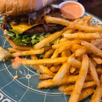 Pastrami burger at Sweet Hazel & Co Grab & Go in Salt Lake City