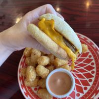 Sausage Egg and Cheese muffin with a side of Tots  at Sweet Hazel & Co Grab & Go in Salt Lake City