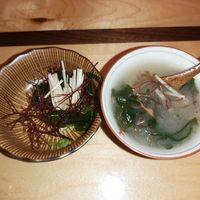 Vegan miso at Yua Japanese Bistro in Victoria