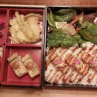 Vegan oji box at Yua Japanese Bistro in Victoria
