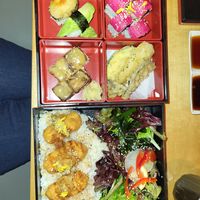 Veggie Oji box at Yua Japanese Bistro in Victoria