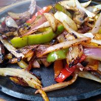 Veggie fajitas no cheese or sour cream at Mi Mamacita's in Mandeville