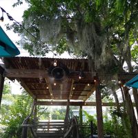 Outside seating at Mi Mamacita's in Mandeville