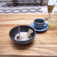 Incredible dessert. A unique tradicional elements mix and textures.  at Hotel Sin Nombre in Oaxaca