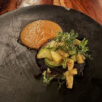 Main course 2, nice taste, but no substance   at Hotel Sin Nombre in Oaxaca