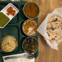 Vegan combo meal  at Tulsi Indian Eatery in Northridge