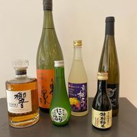 Japanese bottles at Mecha Uma in Avignon