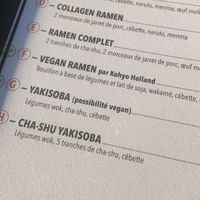 Alternatives vegan pour 2 plats  at Mecha Uma in Avignon