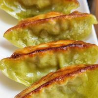 Vegan Gyozas at Mecha Uma in Avignon