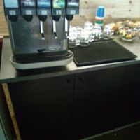 Soda dispenser at Luckiefun's in Joensuu