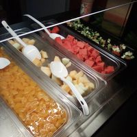 Salad at Luckiefun's in Joensuu