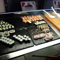 Vegan sushi at Luckiefun's in Joensuu