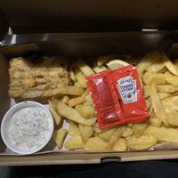   at Seacrest Fish and Chips in Southend-on-sea