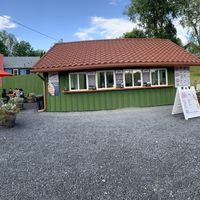 Exterior , bright and fun  at Sleeping Giant Ice Cream Company in Kerhonkson