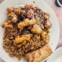 Orange chick'n at Kuki in Hanover