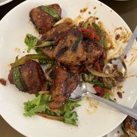 Ocean dish - can’t remember exact name - mixed reviews on this one   at Loving Hut in Elk Grove