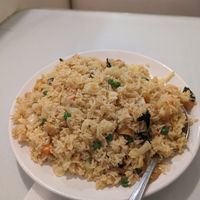 Thai fried rice at Loving Hut in Elk Grove