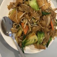 Chow fun - good   at Loving Hut in Elk Grove
