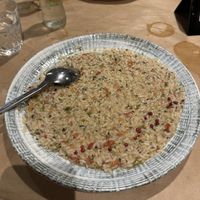 Vegan Risotto!  at Savvas Popeye in Santorini