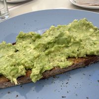 Avocado toastt  at Café Luca Restaurante in Coimbra