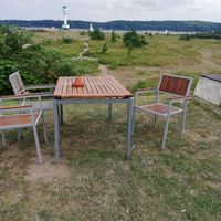 Sitzplatz / Aussicht at Deichperle in Kiel