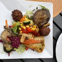 Vorspeisen Platte 1 Person vegan  at Durrani in Gelnhausen