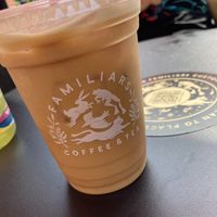 Iced nitro cold brew at Familiars Coffee & Tea in Northampton