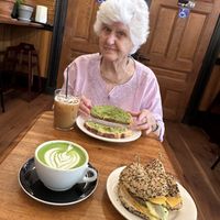 Vegan spread  at Familiars Coffee & Tea in Northampton
