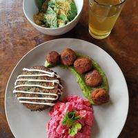 My dish of the day at Gracias Vida in La Guajira