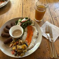 Dish of the day / Plato del día   at Gracias Vida in La Guajira