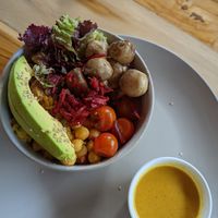 Lunch menu at Gracias Vida in La Guajira