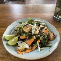 Tofu Salad  at Gracias Vida in La Guajira