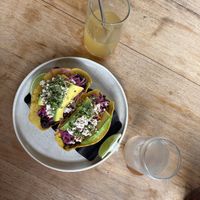 Tacos al pastor   at Gracias Vida in La Guajira