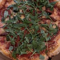   at Woody's Pizza in Hebden Bridge