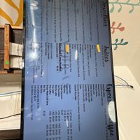 Menu  at Vibras Juice Bar in Lone Pine
